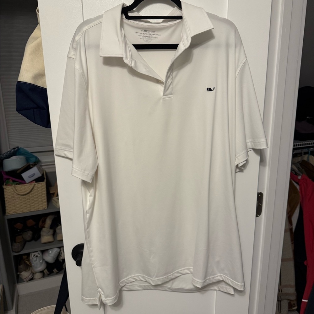 Vineyard Vines XXL Men's White Polo Shirt